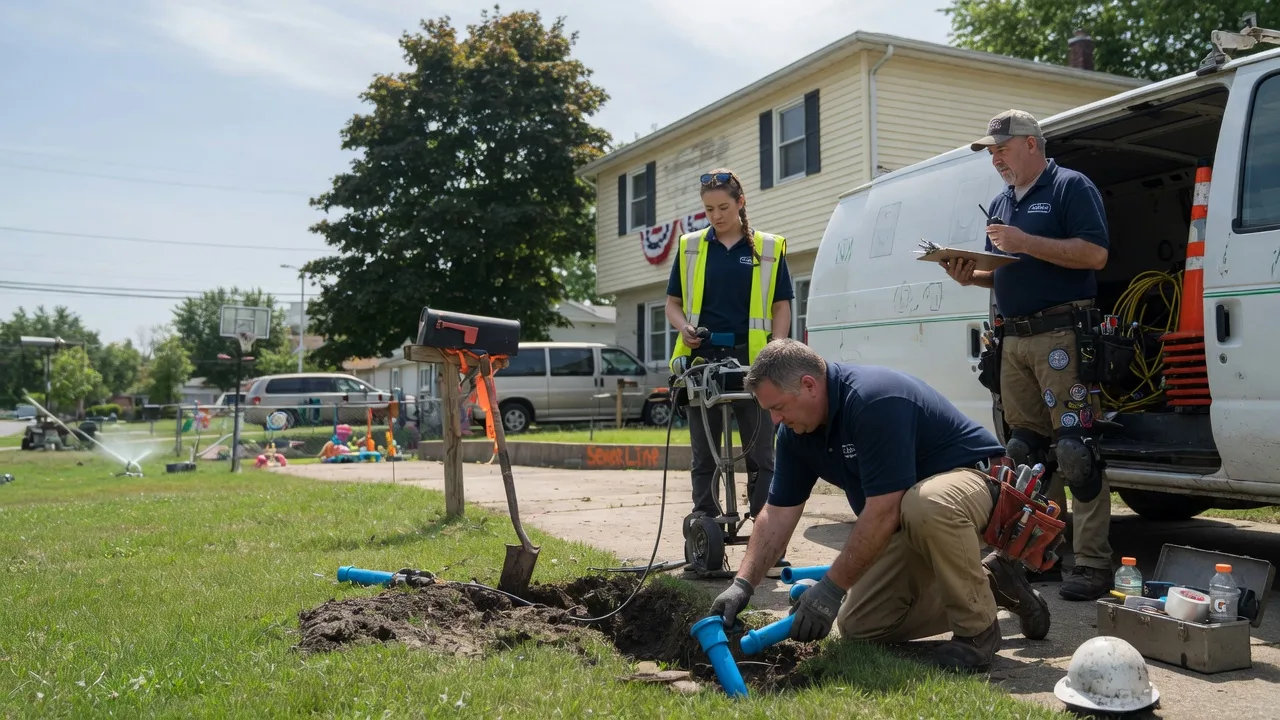 Slab Leak Repair in Amherst, OH near me